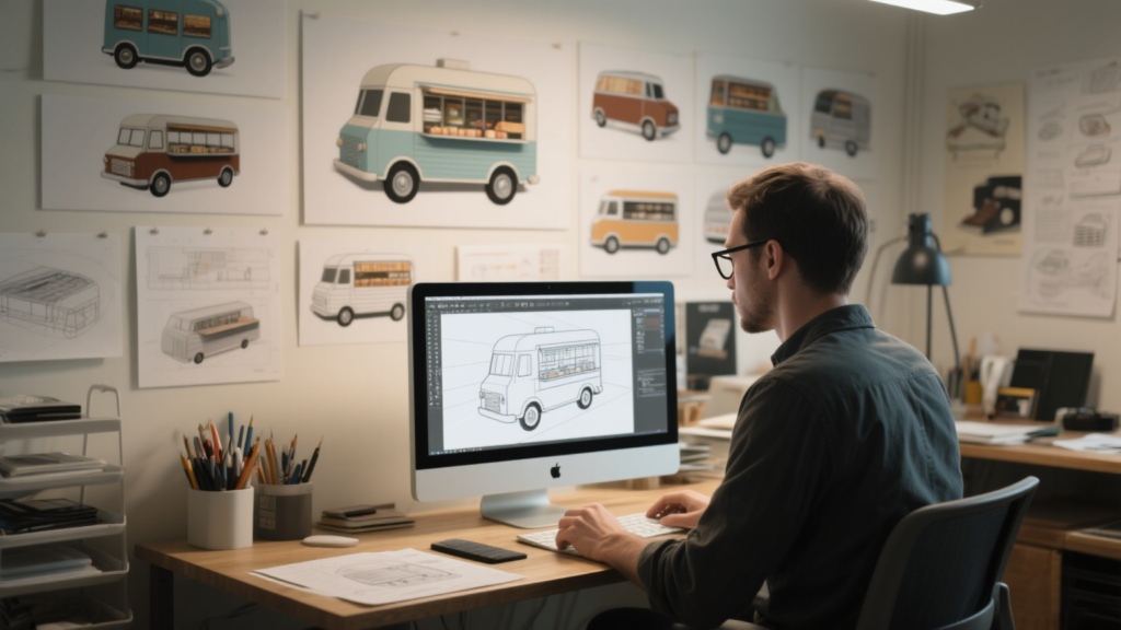 Customized dining car design and production services